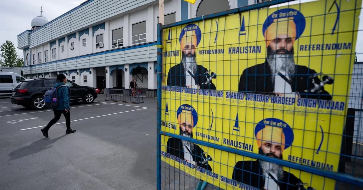 Imputan a líder criminal indio por el asesinato de activista sij en Canadá