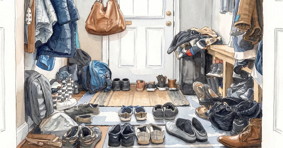 Seis objetos que no deben dejarse en el suelo para mantener el orden en casa