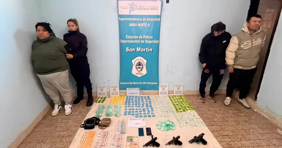 Desmantelan banda narco en San Martín tras ataque a un joven de 21 años
