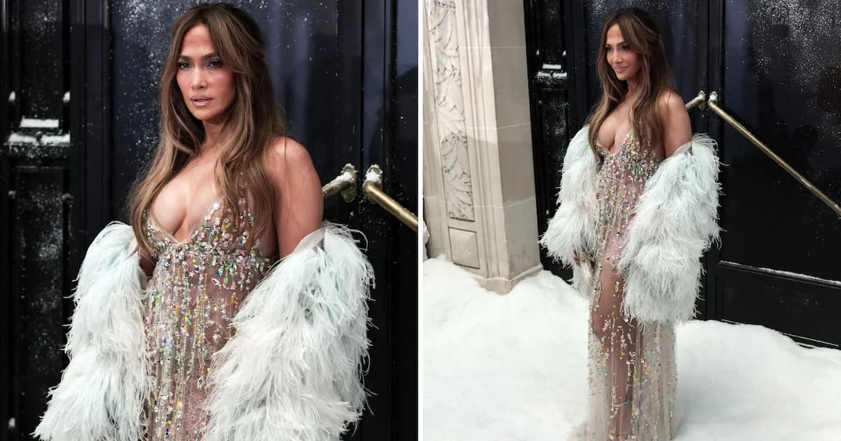 Jennifer López deslumbra en París con un look de alta costura que redefine el glamour