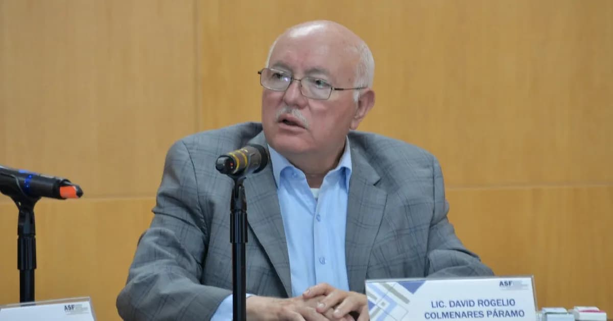 David Colmenares se postula para reelegirse en la Auditoría Superior de la Federación