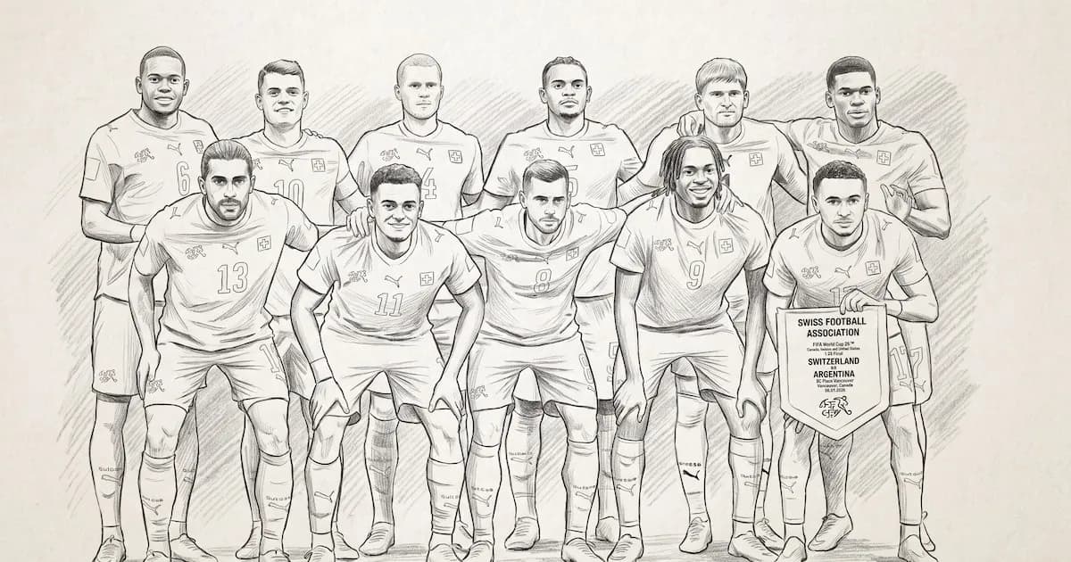 Argentina se prepara para enfrentar a Suiza en los cuartos de final del Mundial