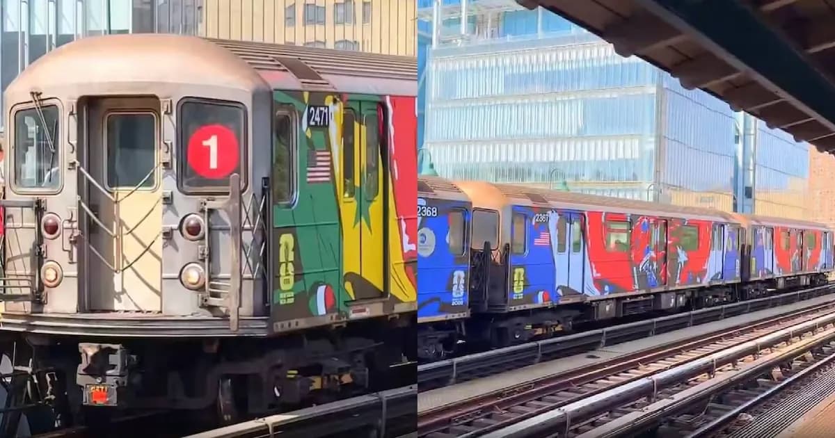 El Metro de Nueva York se Viste de Mundial con 48 Banderas del Torneo 2026