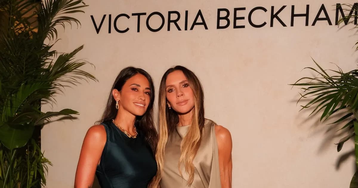 Antonela Roccuzzo brilla en la gala de apertura de la boutique de Victoria Beckham en Miami
