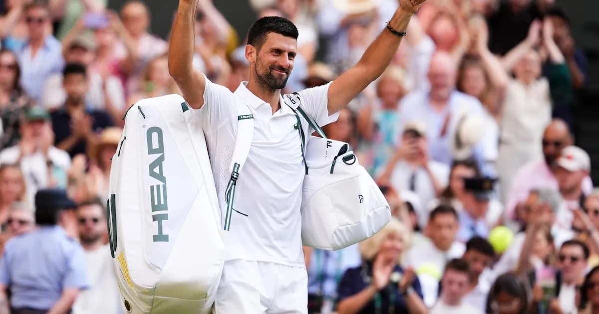 Novak Djokovic desea volver a Wimbledon al menos una vez más