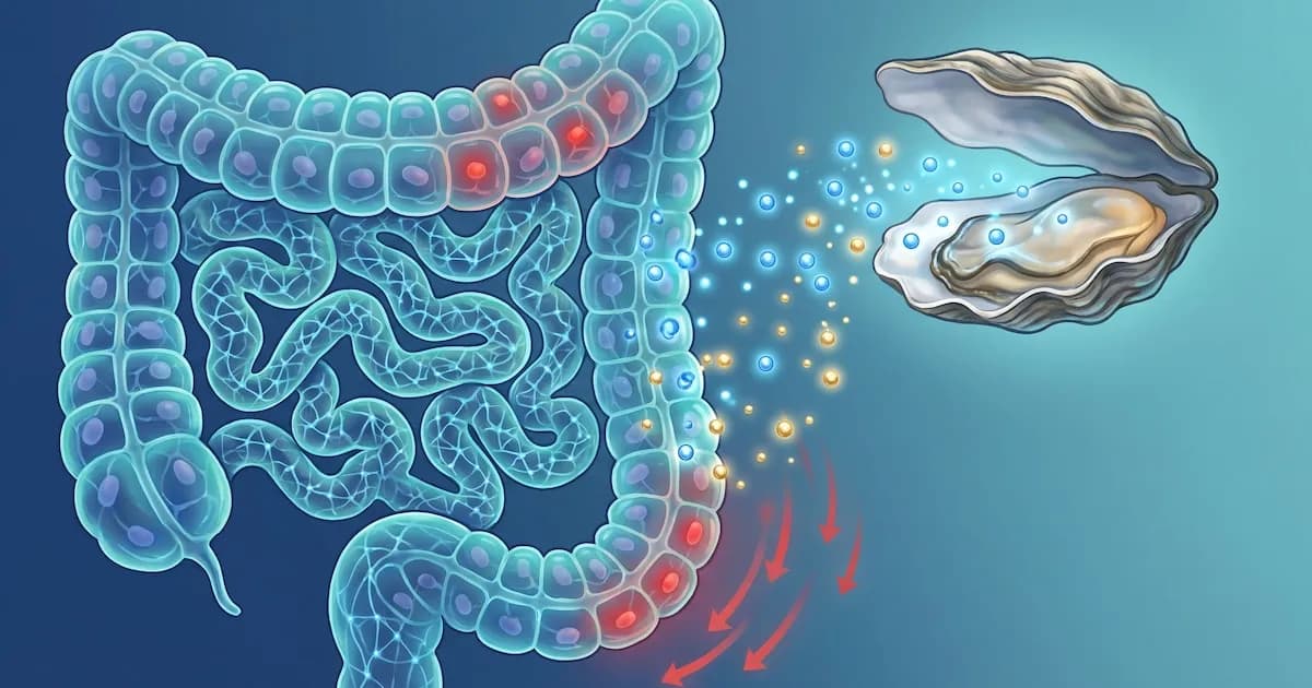 Un extracto de ostras podría ser clave en la lucha contra la inflamación intestinal