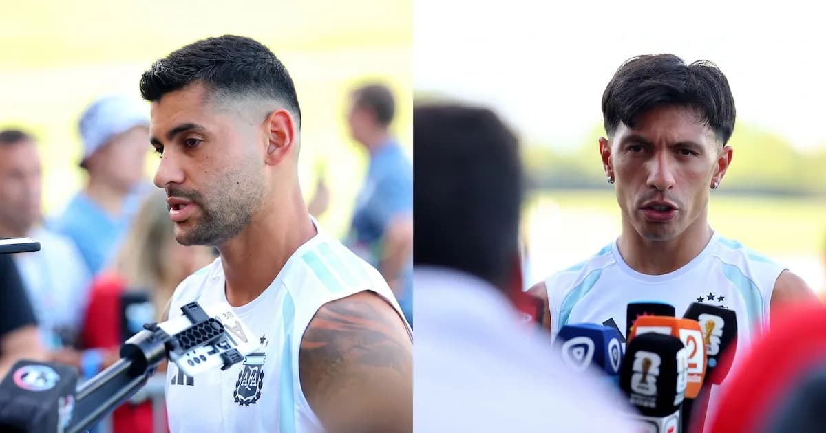 Lisandro Martínez y Cuti Romero responden críticas y analizan el duelo ante Suiza