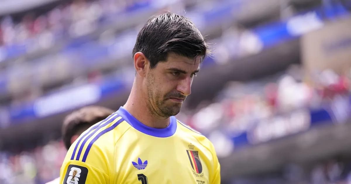 Courtois revela su frustración tras la lesión que lo dejó fuera del Mundial ante España