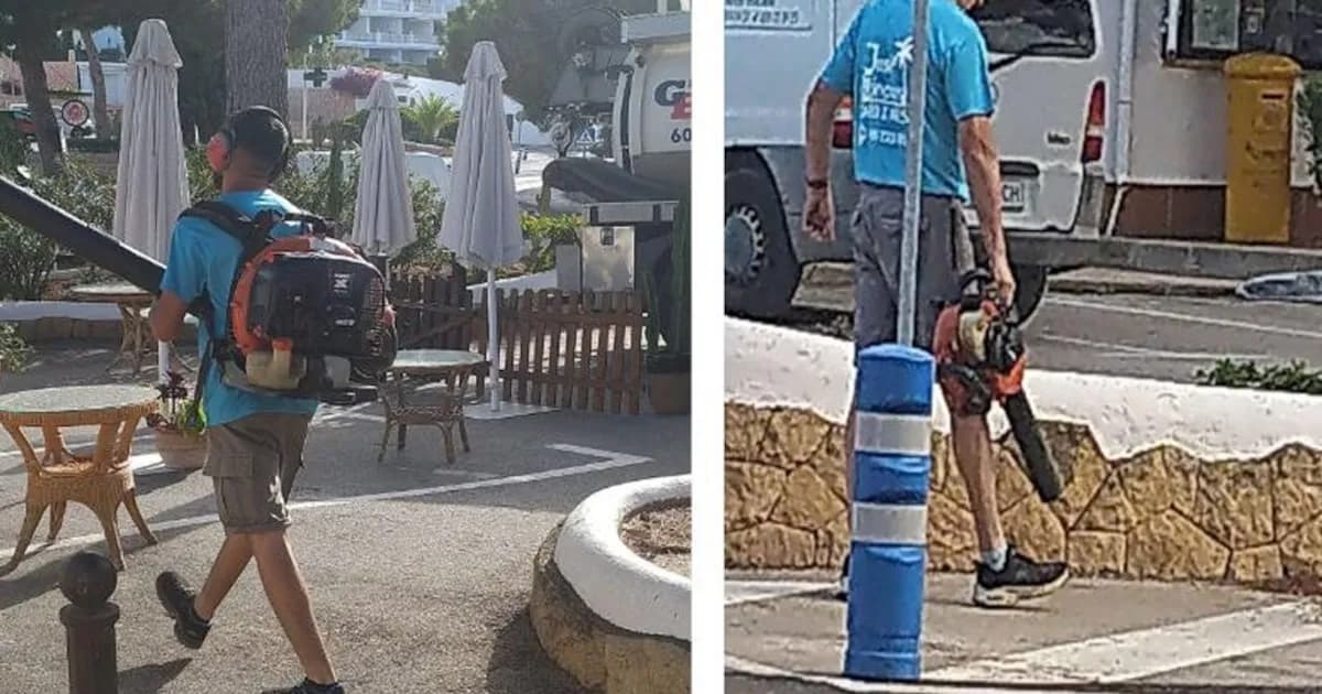 Un vecino de Alicante lucha contra el ruido de las sopladoras y lleva su queja a la justicia