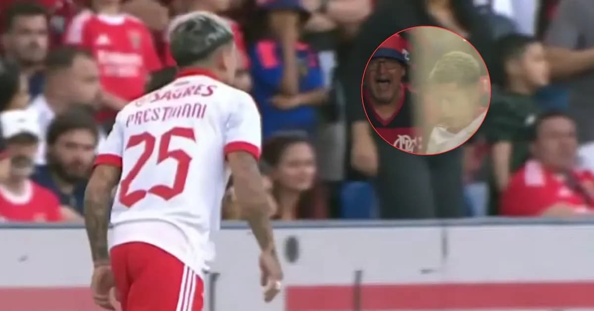 Gianluca Prestianni, en el ojo de la tormenta tras el amistoso Benfica-Flamengo
