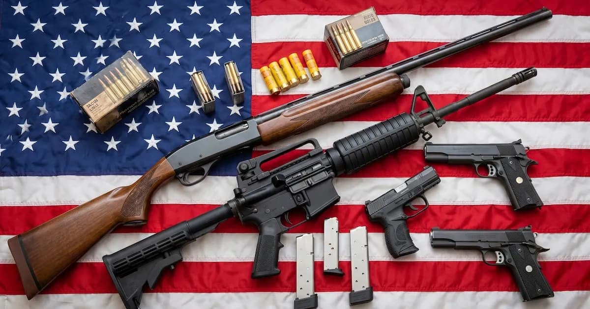 Las armas en EE.UU.: un componente esencial de su cultura y narrativa histórica