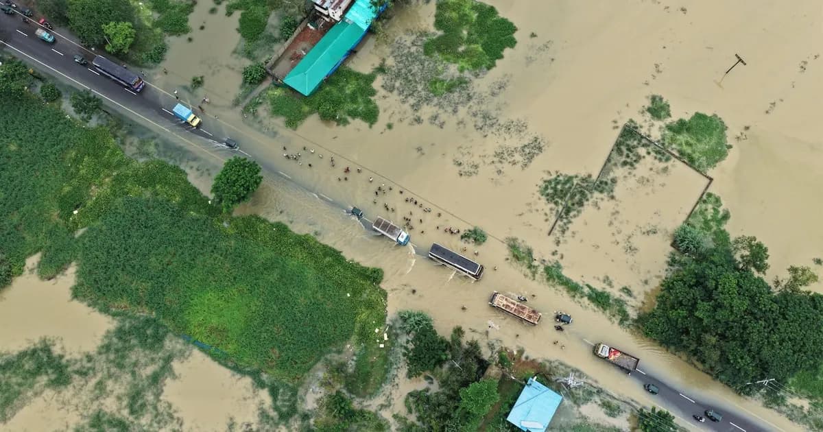 Tragedia en Bangladesh: más de 50 fallecidos por inundaciones devastadoras