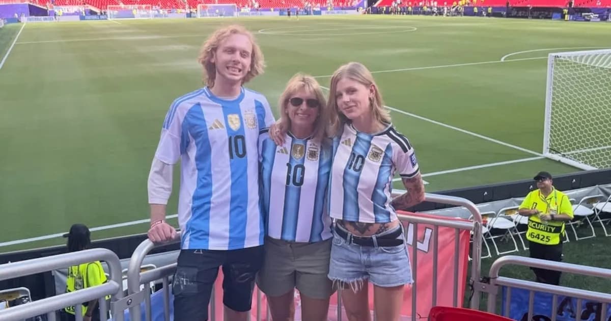 Los hijos de James Hetfield celebran el triunfo argentino en el Mundial 2026