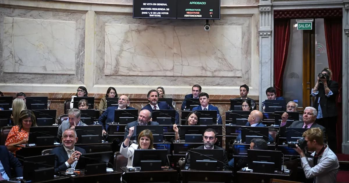 El Senado aprueba la reforma a la Ley de Glaciares: detalles de la votación