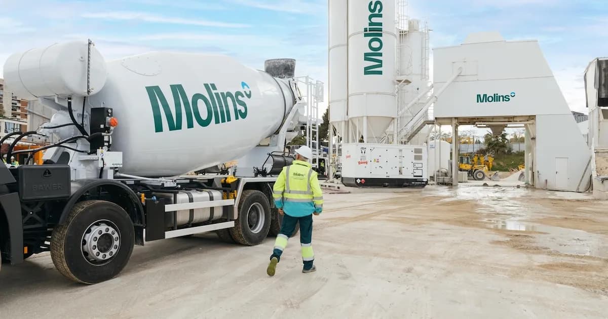 Cementos Molins inicia su cotización en el mercado continuo de Madrid