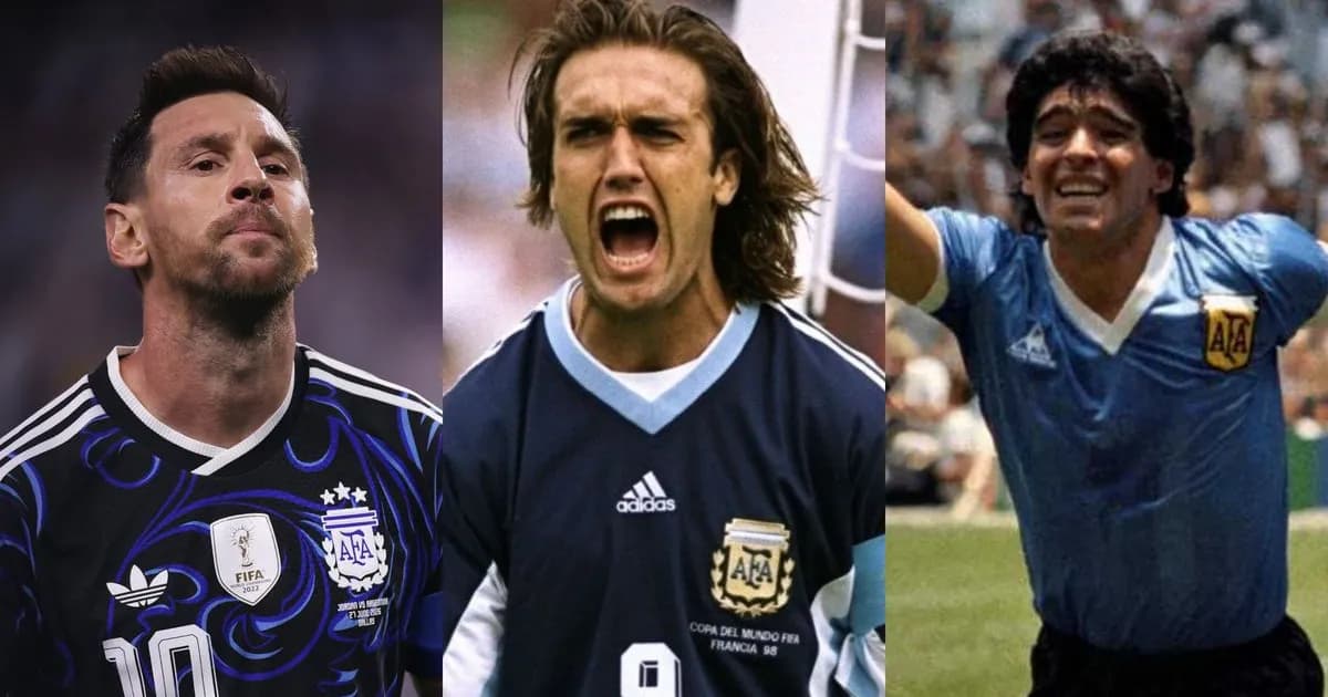 La Selección argentina jugará con la camiseta azul frente a Inglaterra como en 1986 y 1998