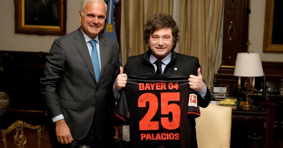 Milei se reúne con directivos de Bayer en busca de fortalecer la industria farmacéutica