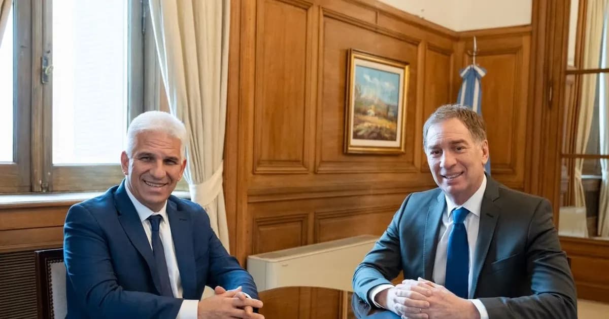 Diego Santilli y Claudio Poggi discuten reformas clave en la Casa Rosada