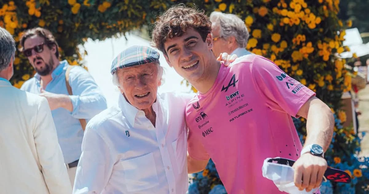 Franco Colapinto deslumbra en Goodwood junto a leyendas de la F1