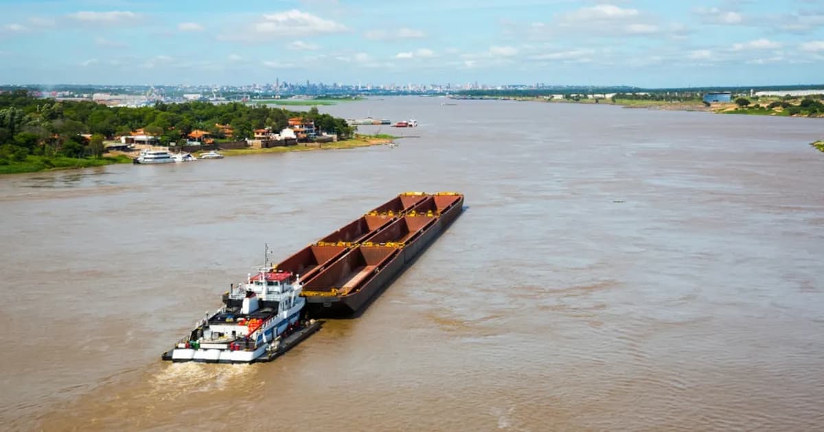 Tres empresas compiten por la concesión de la hidrovía Paraná-Paraguay
