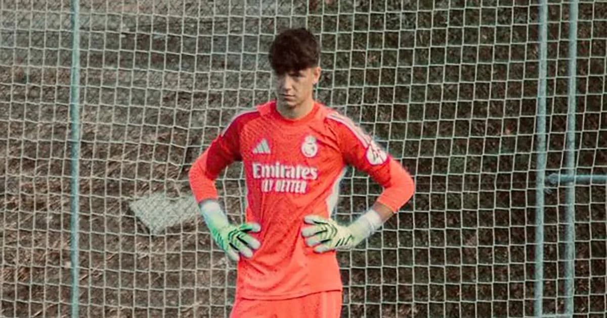 Mauro del Castillo, el joven arquero del Real Madrid, recibe su primera convocatoria a la selección argentina
