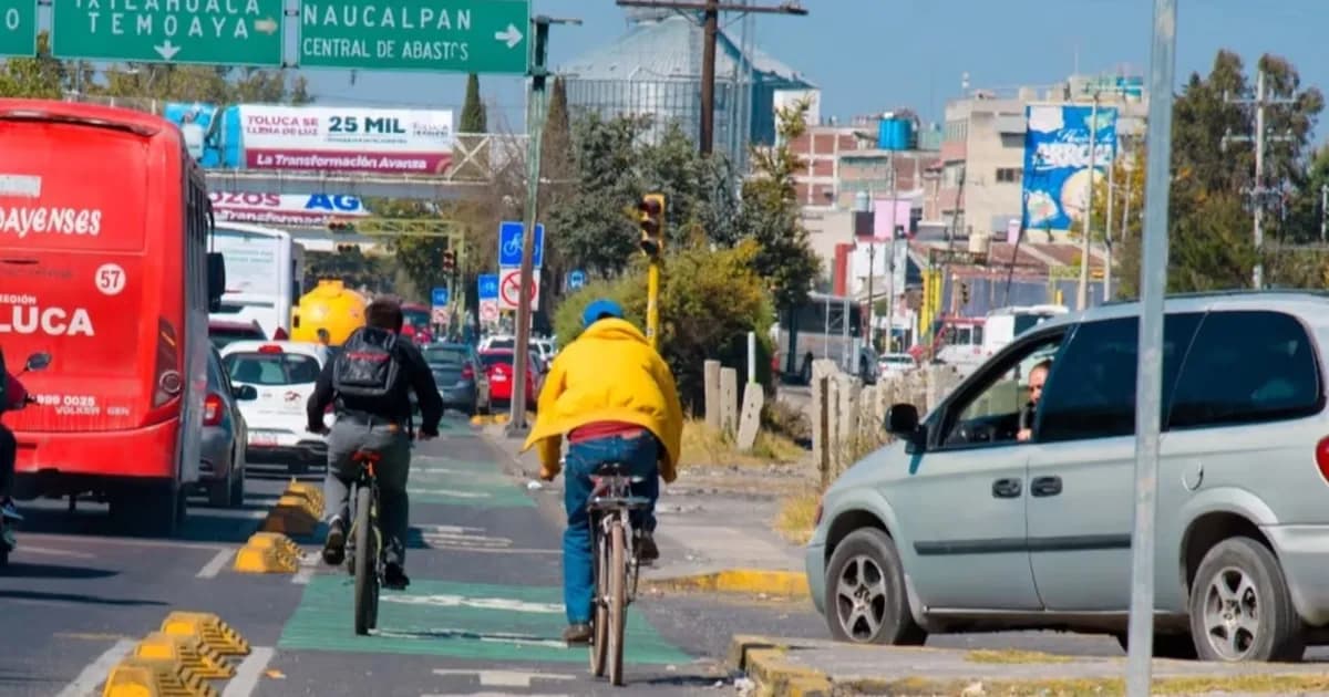 Propuesta en Edomex busca hacer obligatorias las ciclovías municipales