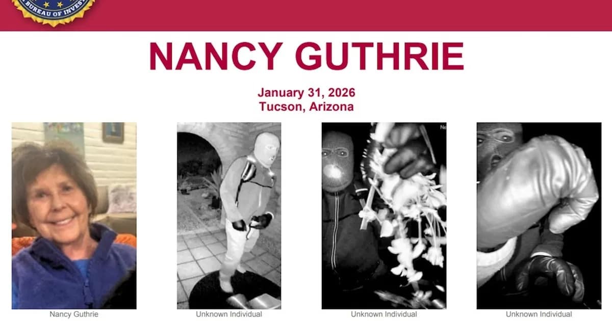 Sonora: Aclaraciones sobre la búsqueda de Nancy Guthrie tras rumores de colaboración con el FBI