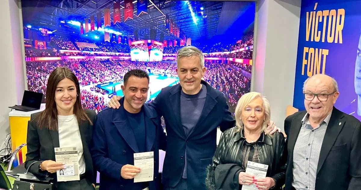 Xavi Hernández respalda a Víctor Font en su camino hacia la presidencia del Barcelona