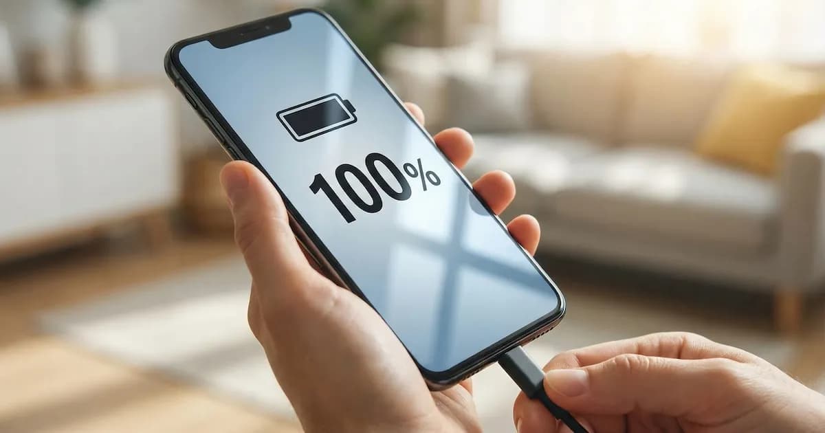Cargar el celular al 100%: Lo que necesitas saber para cuidar la batería