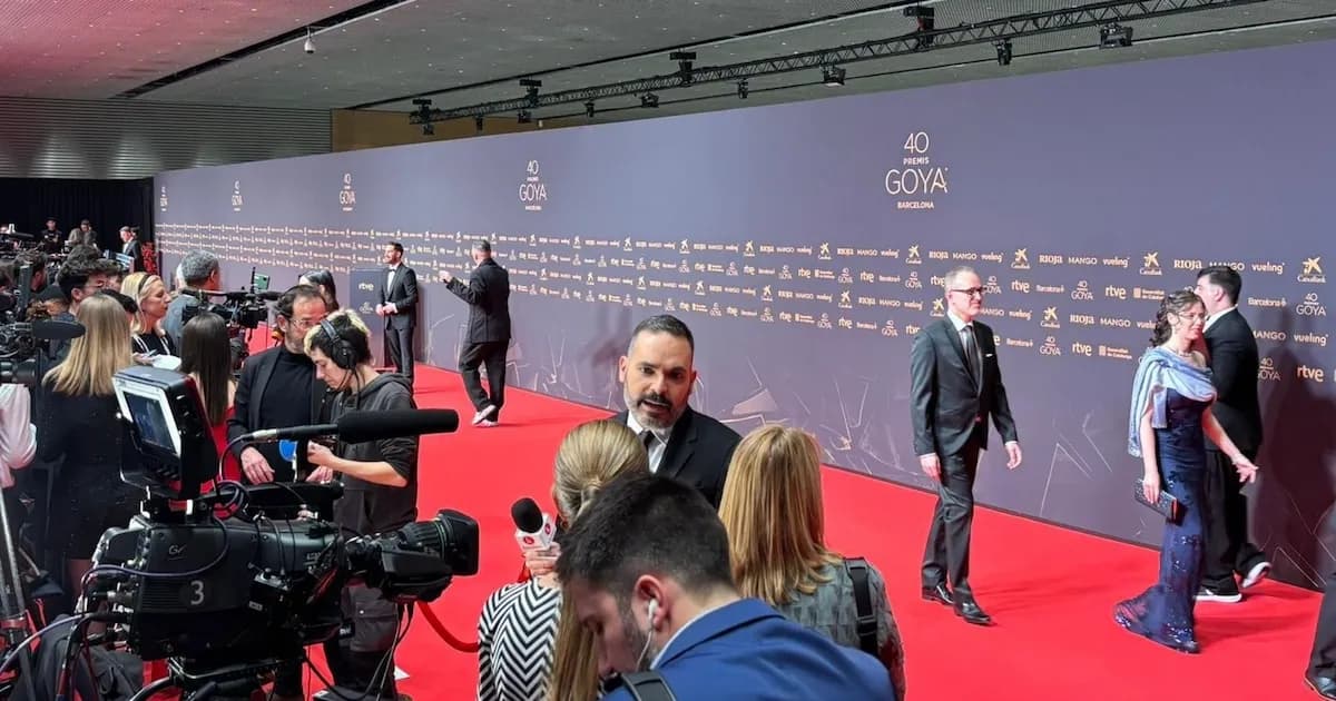 Los Premios Goya 2023 dan inicio con un desfile de invitados en Barcelona