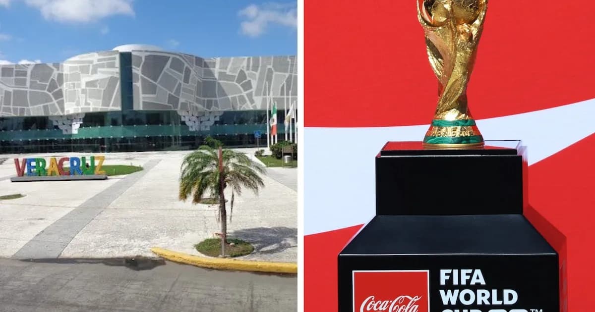 Veracruz se prepara para el tour del trofeo de la Copa del Mundo: fechas y detalles