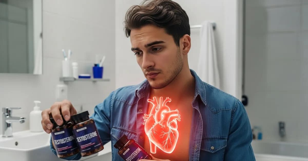 Estudio revela riesgo cardíaco por altos niveles de testosterona en hombres