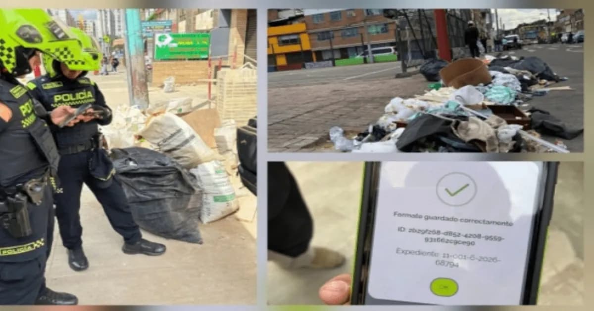 Operativos en Suba y Ciudad Bolívar para mejorar la gestión de residuos en Bogotá