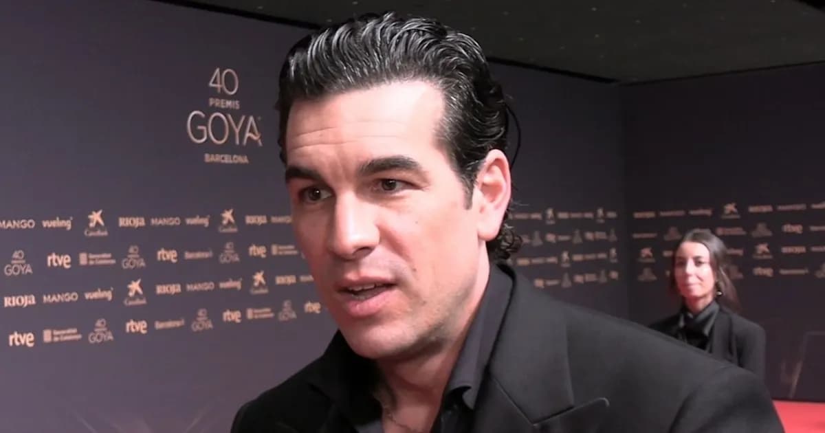 Mario Casas habla sobre su posible boda con Melyssa Pinto en la gala de los Goya 2026