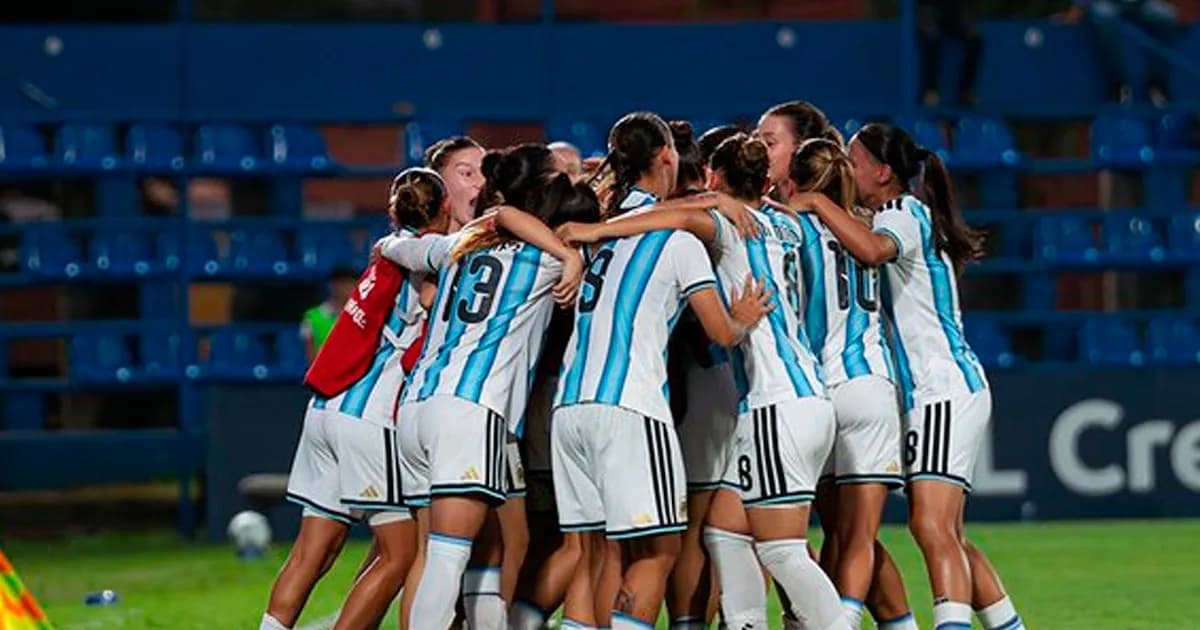 Argentina Femenina se clasifica al Mundial Sub 20 tras vencer a Colombia 3-0