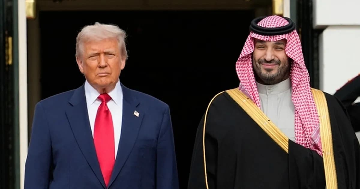 Trump y príncipe saudita condenan ataques iraníes en el Golfo Pérsico