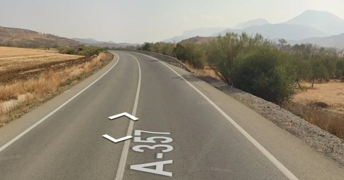 Trágico accidente en Ardales: un joven fallece y dos heridos en la A-357
