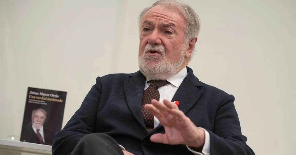 Exministro Mayor Oreja critica la regularización masiva de inmigrantes en España