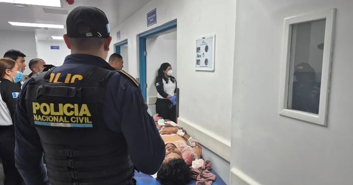 Tiroteo en Ciudad de Guatemala deja tres muertos y provoca detención de sospechosos