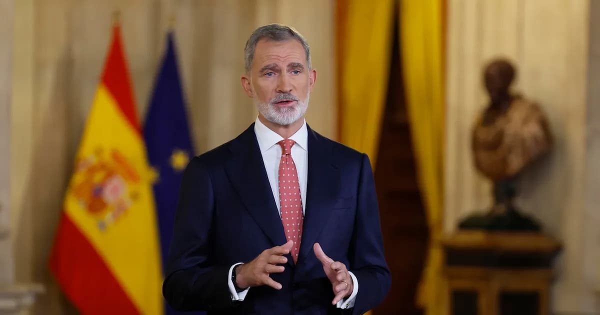 Felipe VI aboga por la ética y el diálogo en el conflicto de Oriente Medio