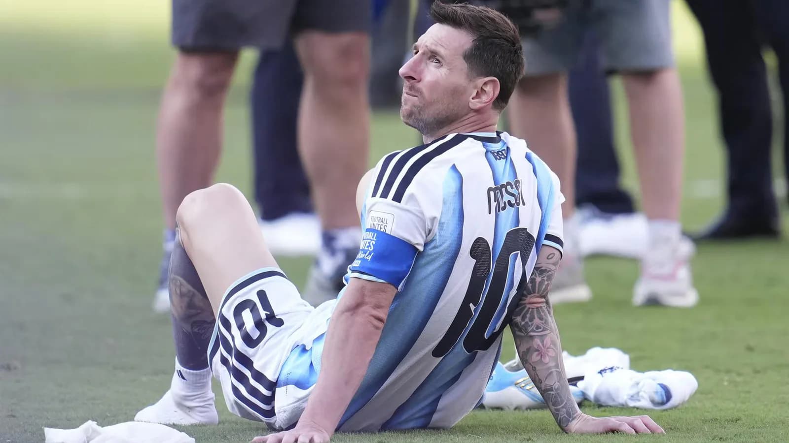 Lionel Messi anunció su retiro de la selección argentina