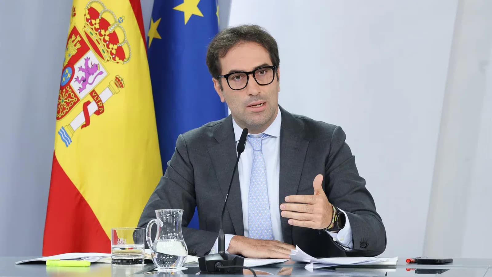 Carlos Cuerpo pide prudencia ante un informe sobre el papel de Marruecos en Ceuta
