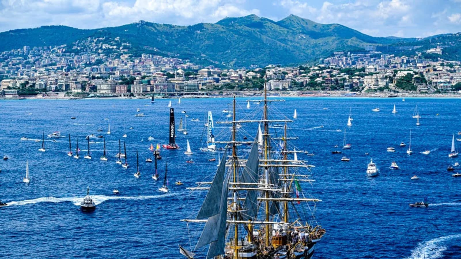 El buque escuela italiano Amerigo Vespucci llegó a Cádiz y podrá visitarse