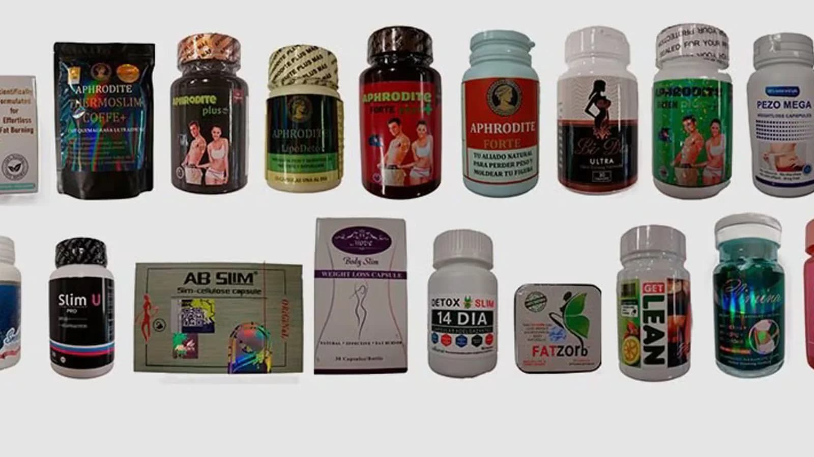 La AEMPS retira 22 productos adelgazantes por contener sibutramina