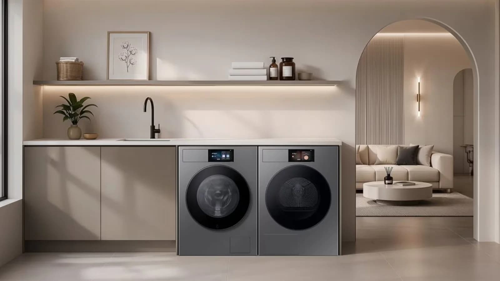Samsung presentó dos nuevas lavadoras Bespoke AI de 10 y 13 kilos