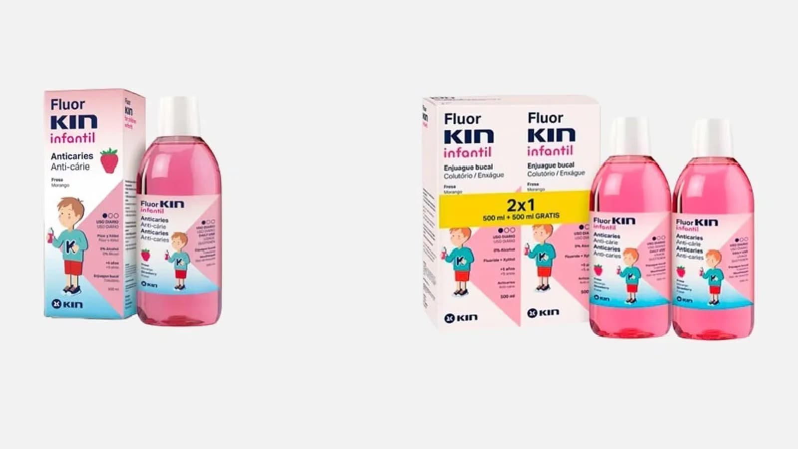 Retiran lotes de FluorKin infantil fresa por contaminación microbiológica