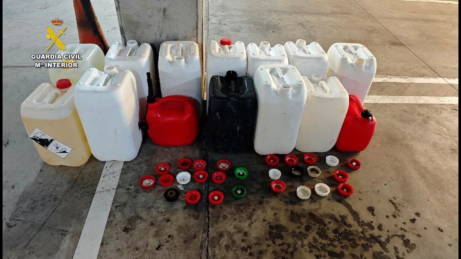Detienen a nueve personas por el presunto suministro ilegal de combustible en Gran Canaria