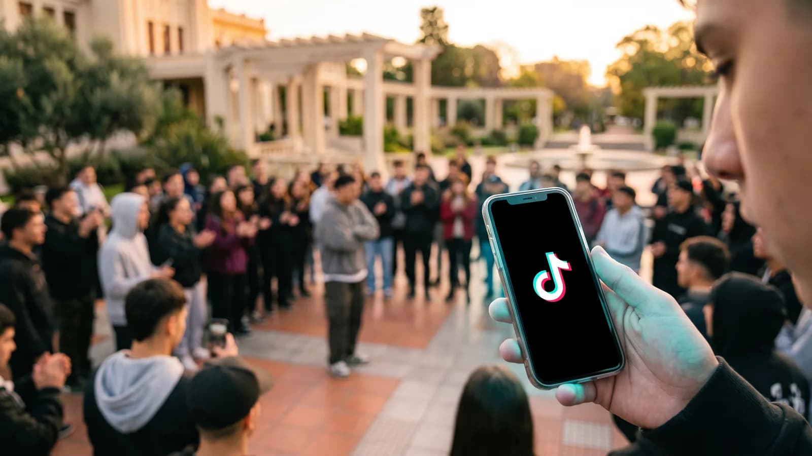 “Farmear aura”: la tendencia de TikTok que lleva a jóvenes a las plazas