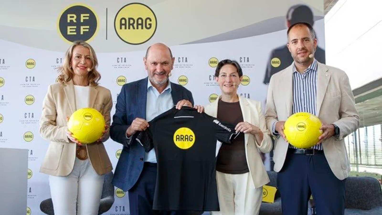 La RFEF y ARAG acuerdan impulsar el arbitraje femenino durante dos temporadas