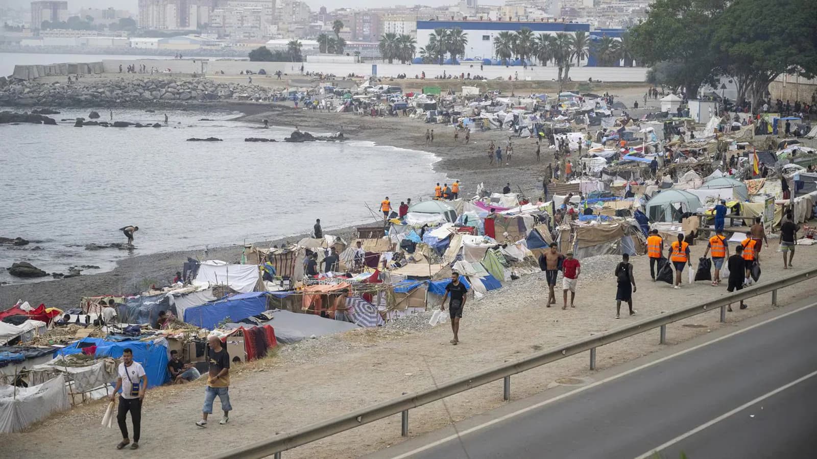 La Guardia Civil entregó un informe sobre la crisis migratoria en Ceuta